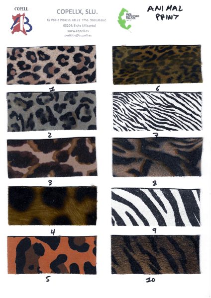 catalogo animal print