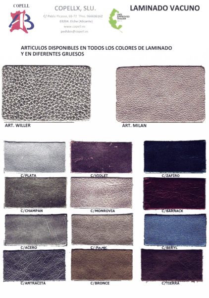catalogo laminado vacuno